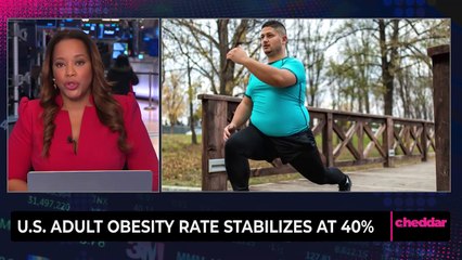 U.S. Adult Obesity Rate Stabilizes at 40%