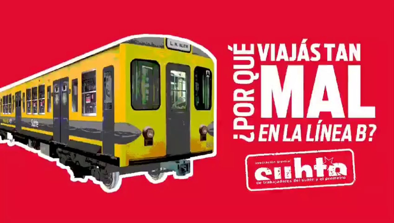Metrodelegados reclaman la emergencia operativa en la Línea B del Subte: ¿Por qué viajás tan mal?