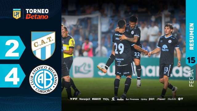 Atlético Tucumán vs Belgrano (2-4) | LPF 2024 | Fecha 15