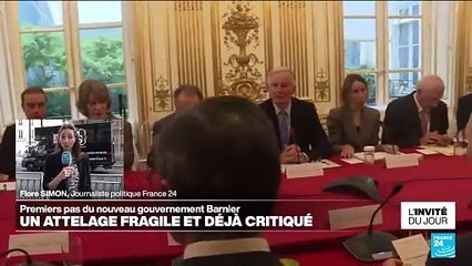 Gouvernement Barnier : premier conseil des ministres à l'Elysée