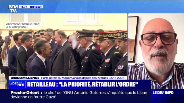 Ministère de l'Intérieur: Pour la partie sécuritaire, il faut toujours faire plus , estime Bruno Millienne, porte-parole du Modem