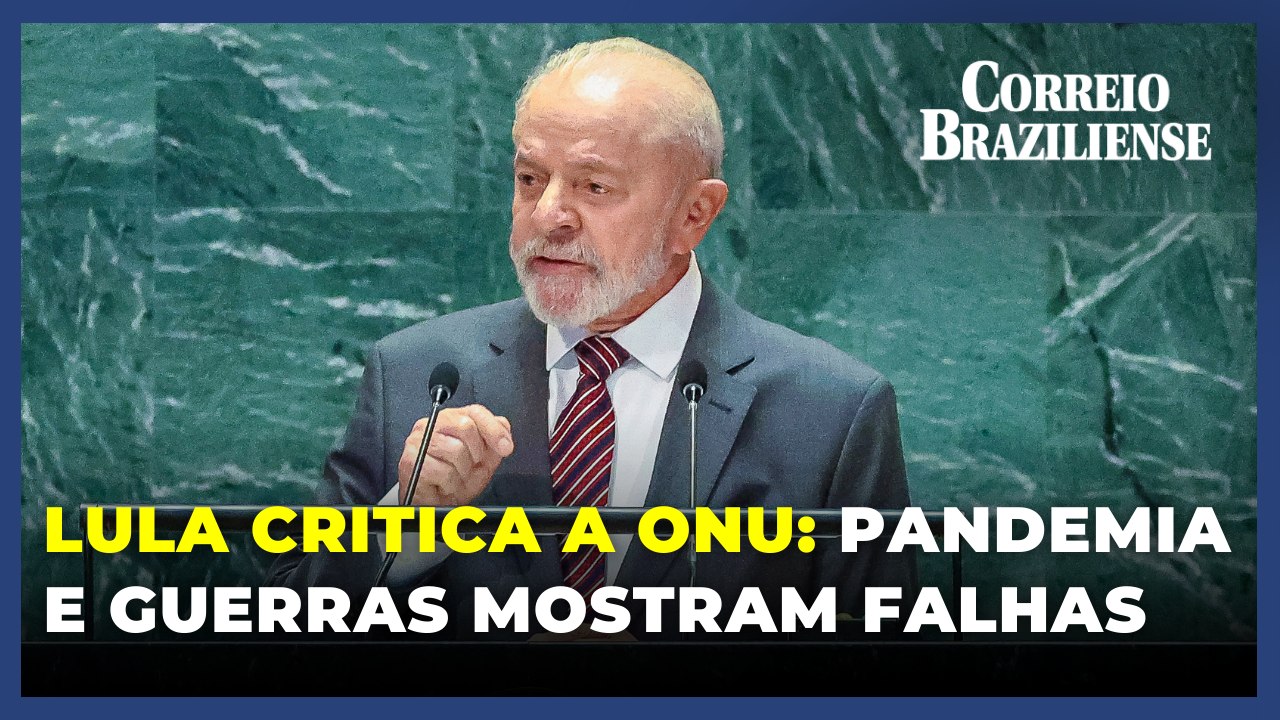Lula diz que crises globais mostram falhas da ONU na Cúpula do Futuro em NY