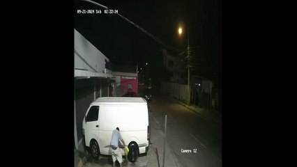 Hombre prendió fuego a camión en SPS