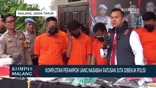 Polisi Bekuk Komplotan Perampokan, Targetkan Nasabah Tarik Uang Ratusan Juta di Bank