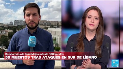 Download Video: Informe desde Jerusalén: Israel amplía bombardeos contra Hezbolá en Líbano e impacta zonas civiles