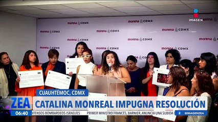 Catalina Monreal impugna resolución de la Sala Regional del TEPJF