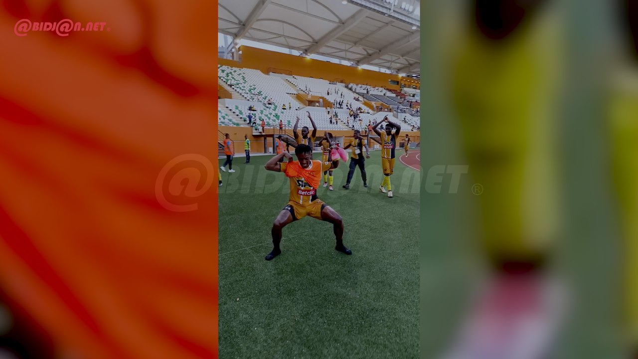 Football-Éliminatoire de la Coupe de la confédération CAF- l'Asec célè̀bre sa victoire contre l’ASC KOZAH du Togo