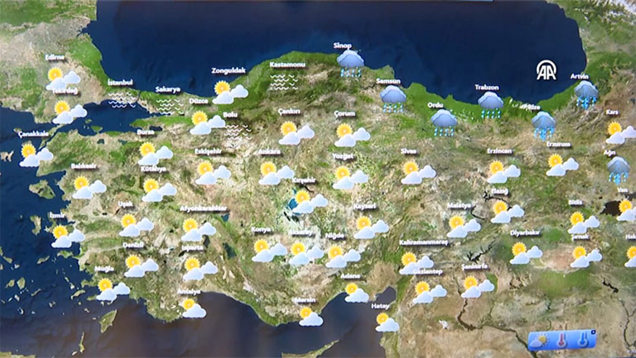 Yurt genelinde sıcaklıklar yarından itibaren artacak