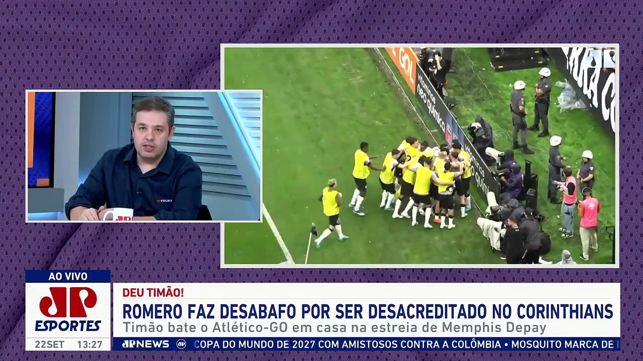 Corinthians VENCE o Atlético-GO na ESTREIA de Memphis Depay! | CANELADA - 22/09/24