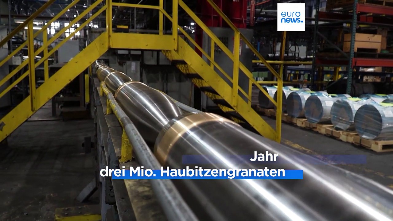 Selenskyj besucht Munitionsfabrik in den USA und wirbt um weitere Unterstützung