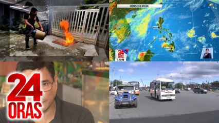 24 Oras: (Part 3) Tunog na pamatay sunog?; lagay ng panahon matapos ang sunod sunod na bagyo; GMAIN explainers: jeepney modernization, atbp.