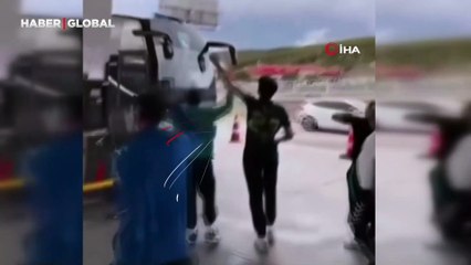 Kocaelispor'a Bolu'da saldırı! Tabanca ile arkasından koştular