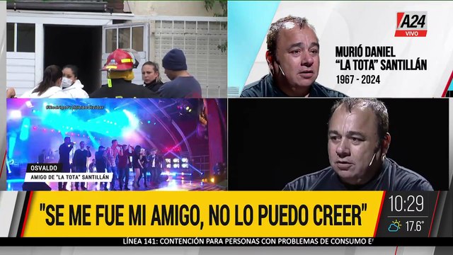 ⚫ DE QUÉ MURIÓ DANIEL LA TOTA SANTILLÁN: HABLAMOS CON SU AMIGO OSVALDO