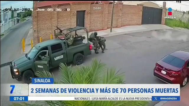 Violencia en Sinaloa: Más de 70 personas han sido asesinadas en dos semanas