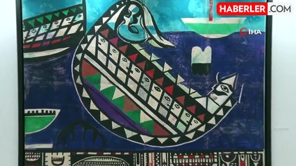 Bakan Ersoy, 'Tutkulu İki Yürek' Sergisini Ziyaret Etti