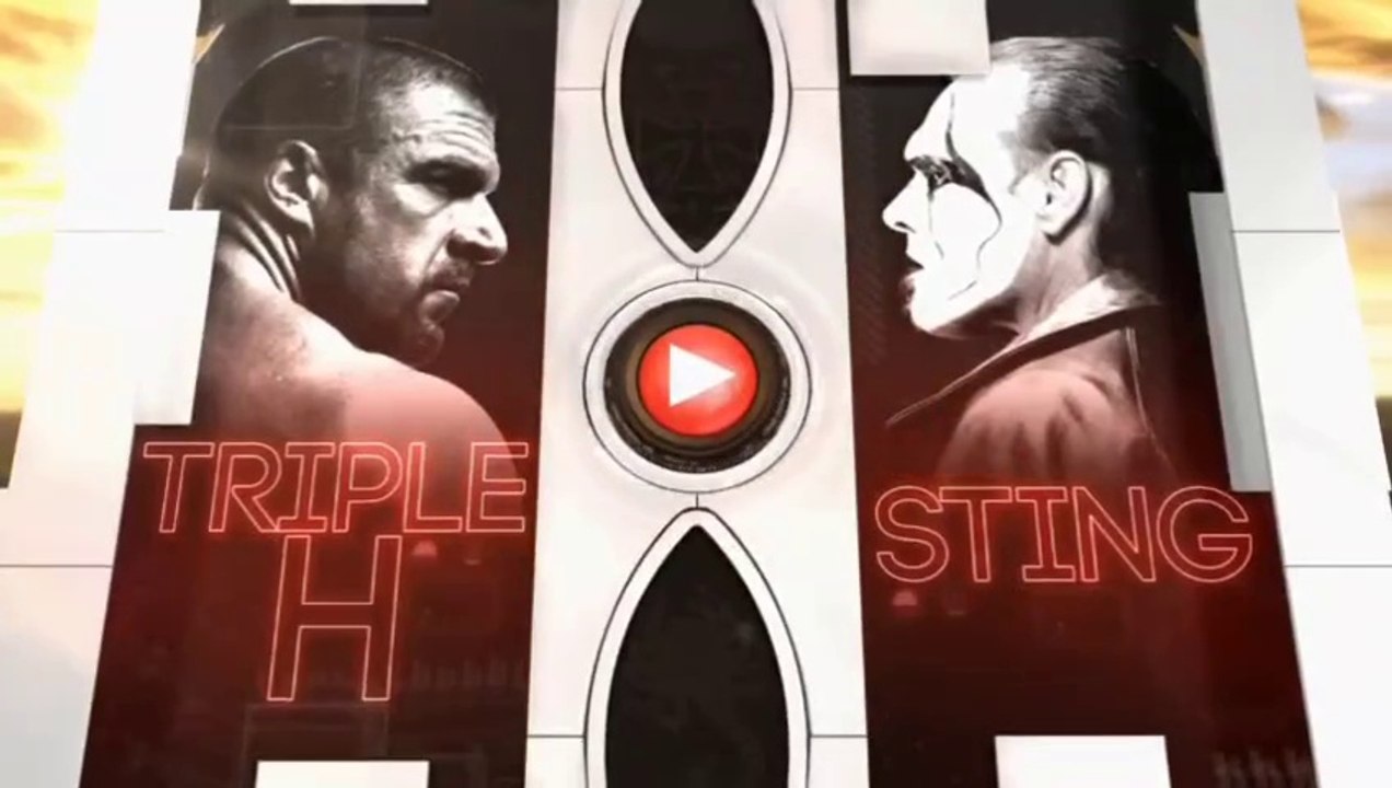 WWE WrestleMania 31 - Sting vs Triple H
