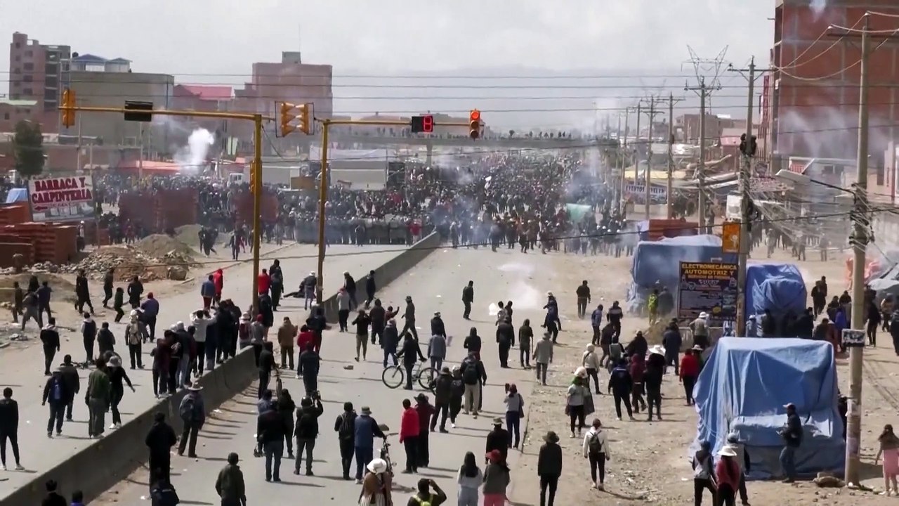 No Comment : en Bolivie, les partisans de l’ex-président Evo Morales marchent sur La Paz