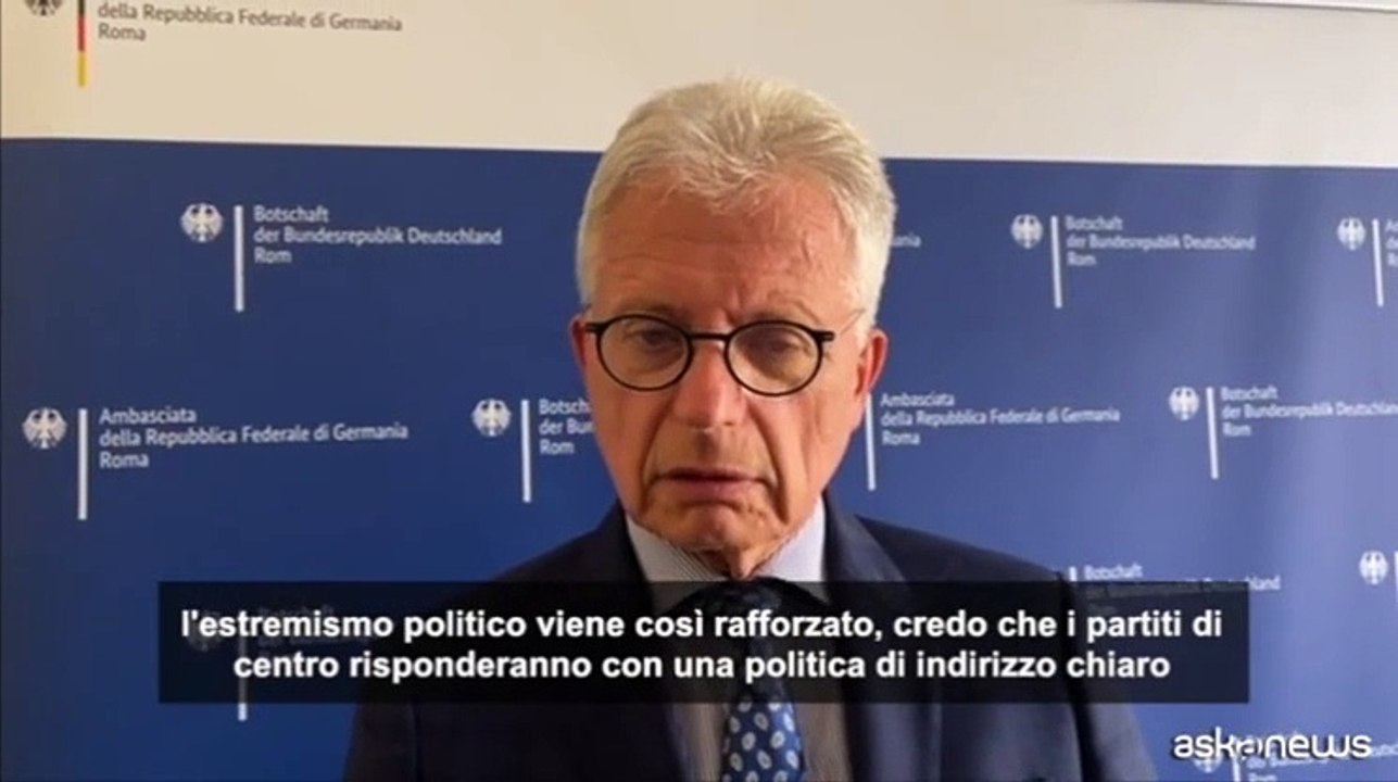 Ambasciatore tedesco: Contro estremismi misure su economia e migranti