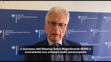 Ambasciatore tedesco: Contro estremismi misure su economia e migranti