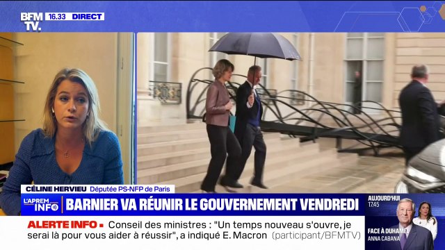 Gouvernement Barnier: On assiste aux noces entre la droite macroniste et les Républicains , estime Céline Hervieu (députée PS de Paris)