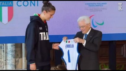 Gli atleti olimpici e paralimpici da Mattarella: grande soddisfazione