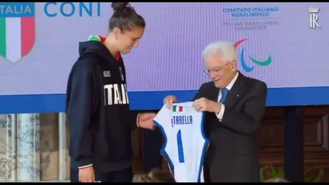Gli atleti olimpici e paralimpici da Mattarella: grande soddisfazione
