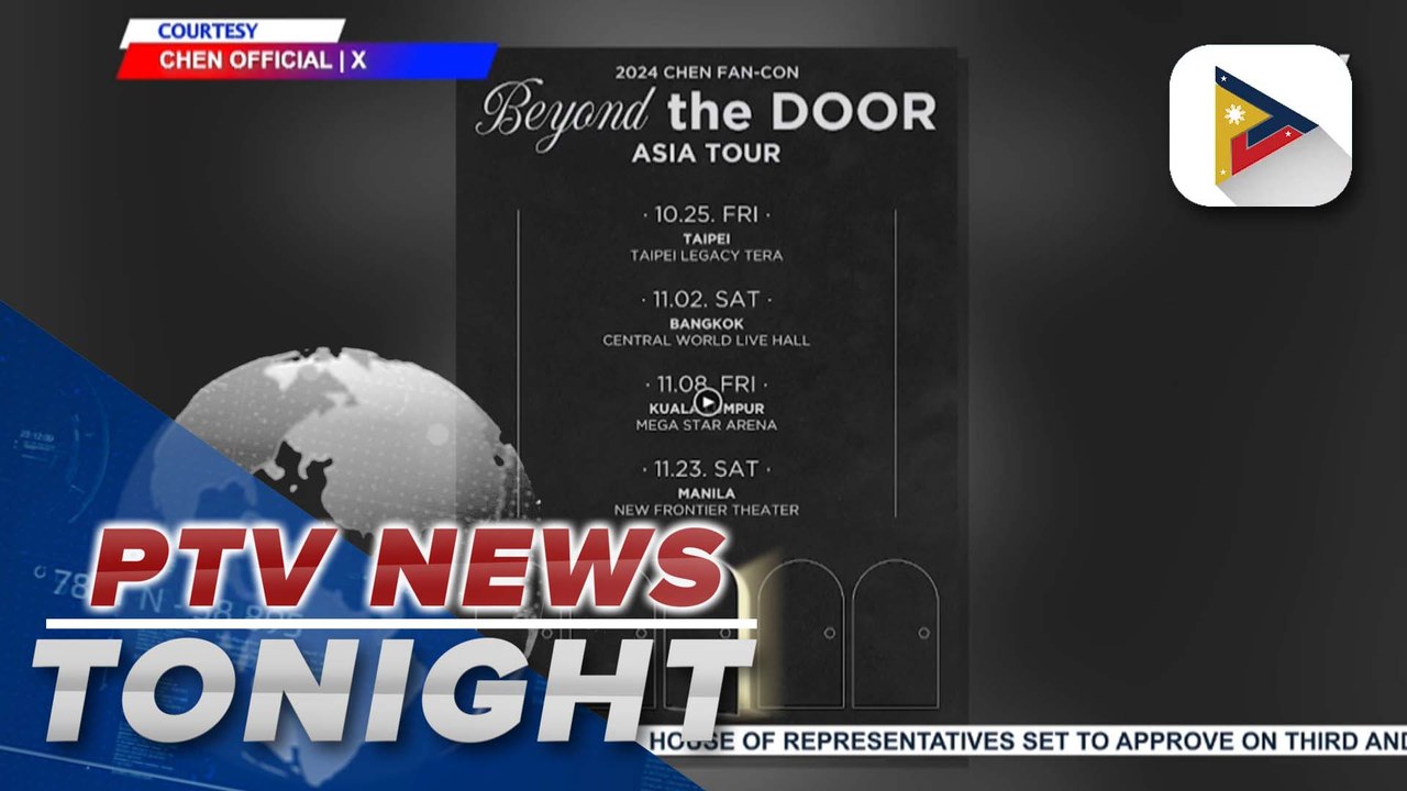 EXO's Chen to hold fancon in PH in November