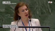 Mondino anticipó en la ONU que Argentina no participará del 