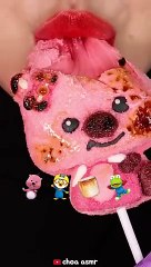 Roasted marshmallow eating sound ASMR