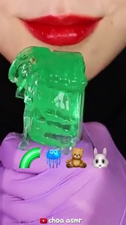 ASMR FROZEN JELLY