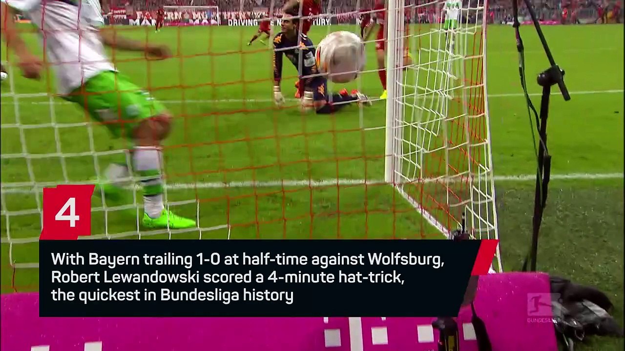 When Lewandowski destroyed Wolfsburg with FIVE goals in nine minutes
