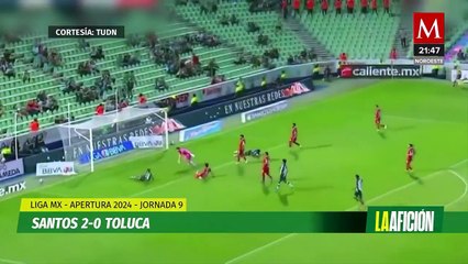 Santos Laguna sorprende y derrota al Toluca