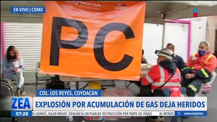 Explosión en Los Reyes, Coyoacán: Así luce la zona cero