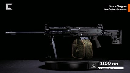 カラシニコフ、初公開の新軽機関銃RPL-20をADEX 2024で発表🔥