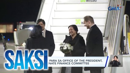 P10.5-B budget para sa Office of the President, lusot na sa Senate Finance Committee | Saksi