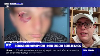 Agression homophobe dans le Tarn: Julia Torlet (présidente de "SOS homophobie") dénonce une "homophobie de plus en plus décomplexée"