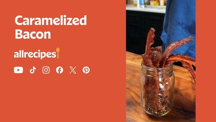 Caramelized Bacon: Sweet & Savory Side 🥓