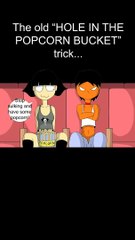 The old Hole in the POP corn bucket...