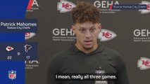 Mahomes admits he's underperforming despite team's perfect start
