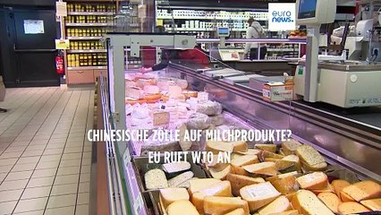 EU ruft WTO wegen Chinas Drohung mit Zöllen auf Milchprodukte an