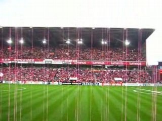 Standard champion ! avant le tifo