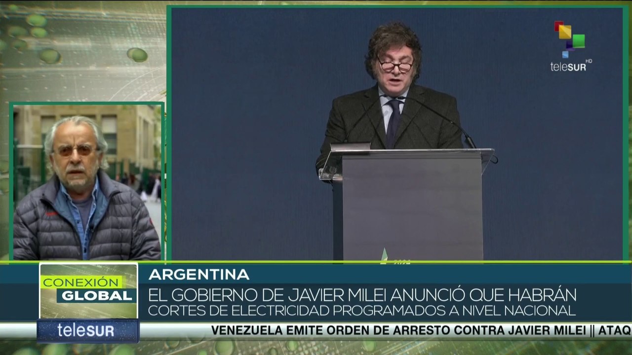 Gobierno argentino anunció que habrá cortes de electricidad programados