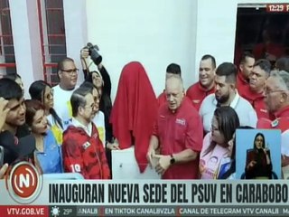 Inauguran en el edo. Carabobo sede del PSUV para organizar las estrategias del partido