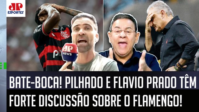 TRETA FORTE! COMO??? É UM VEXAME VOCÊ ME FALAR que o Tite no Flamengo... Pilhado x Flavio Prado!