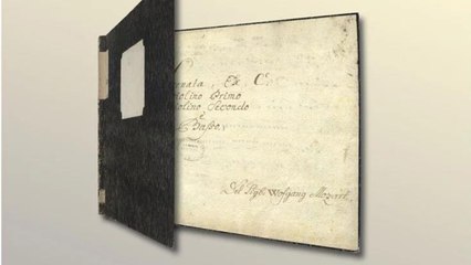 '모차르트 미공개 곡' 추정 악보 사후 233년 만에 발견 / YTN