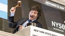 Javier Milei suena la campana en Wall Street