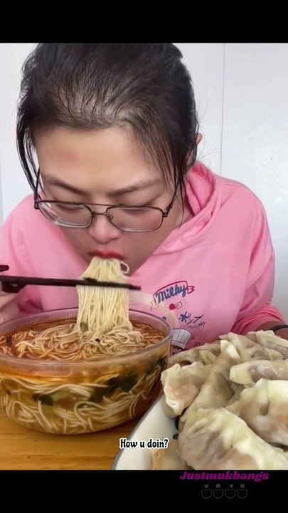 #16 Chinese food Mukbang/ASMR #asmr #mukbang #spicy #noodles #dumplings