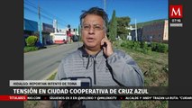 Reportan tensión y disparos en Ciudad Cooperativa de Cruz Azul en Hidalgo