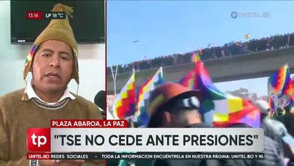 ​El TSE “no aceptará ninguna presión política”, remarca vocal Tahuichi tras llegada de marcha evista a La Paz
