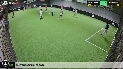 Faute de Adrien - FC PINTE